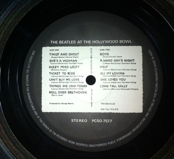 Beatles - The Beatles At The Hollywood Bowl Vinyl LP (Used)