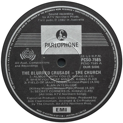 Church ‎– The Blurred Crusade Vinyl LP (Used)