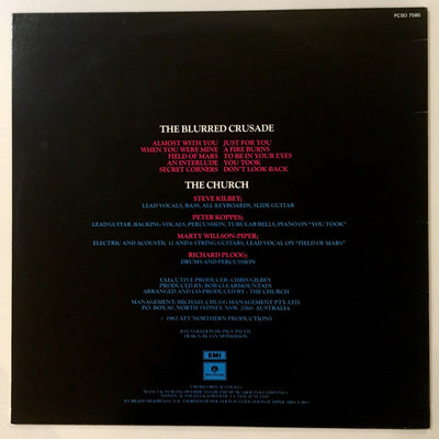 Church ‎– The Blurred Crusade Vinyl LP (Used)