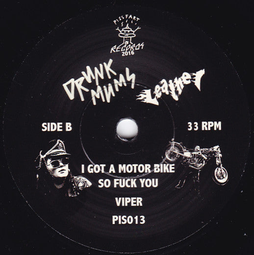 Drunk Mums - Leather Limited Edition 7" Vinyl EP (Used)