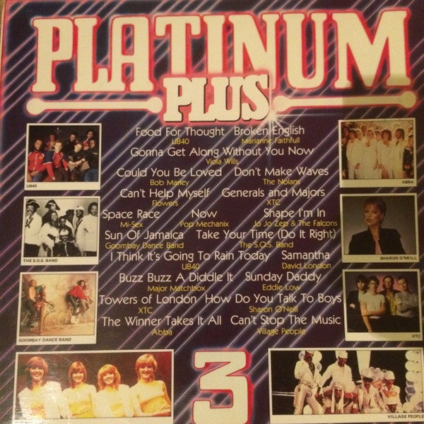 Various Artists - Platinum Plus 3 Vinyl LP (Used)