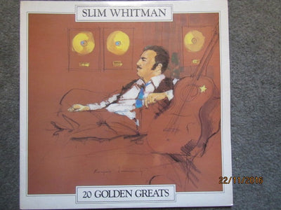 Slim Whitman - 20 Golden Greats Vinyl LP (Used)