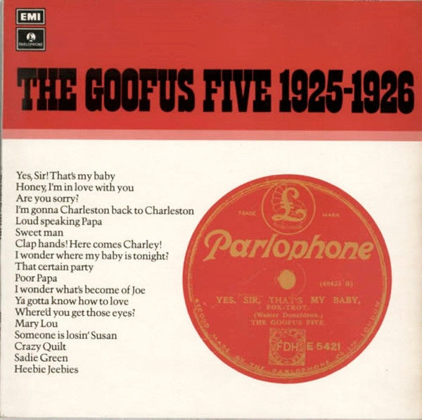 Goofus Five - The Goofus Five 1925-1926 Vinyl LP (Used)