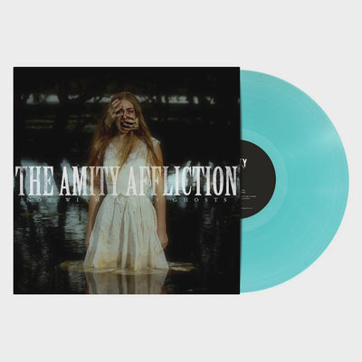 Amity Affliction - Not Without My Ghosts Electric Blue Coloured Vinyl LP