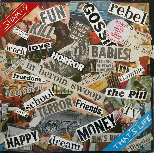 Sham 69 - That's Life Vinyl LP (Used)