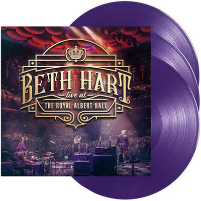 Beth Hart - Live At The Royal Albert Hall Limited Edition Purple Coloured Vinyl 3LP