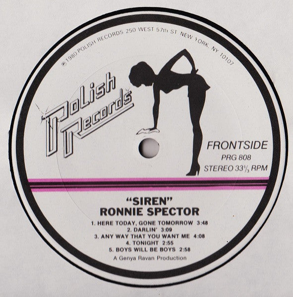 Ronnie Spector - Siren Vinyl LP (Used)
