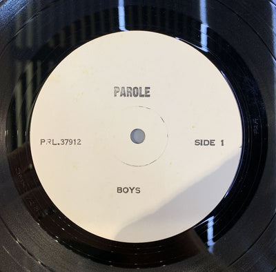 Boys - Inside The Cage Test Pressing Vinyl LP (Used)