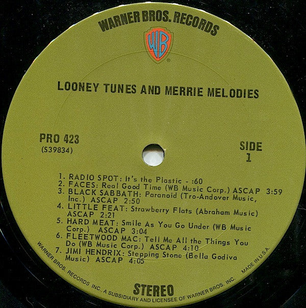 Various Artists - Looney Tunes And Merrie Melodies Box Set Vinyl 3LP (Used)