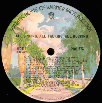 Various Artists - All Singing: All Talking: All Rocking Vinyl 2LP (Used)