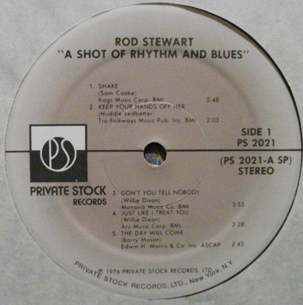 Rod Stewart - A Shot Of Rhythm & Blues Vinyl LP (Used)