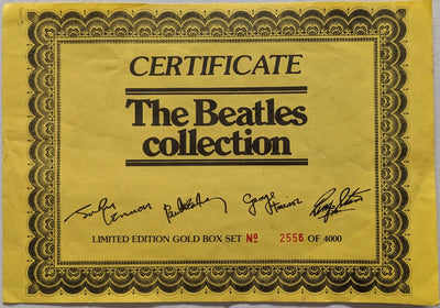 Beatles - The Beatles Collection Numbered Edition Gold Foil Boxset of 13LPs (Used)