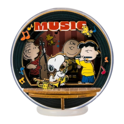 Peanuts - Snoopy Night Of Music Wooden Theater (27 Pcs)