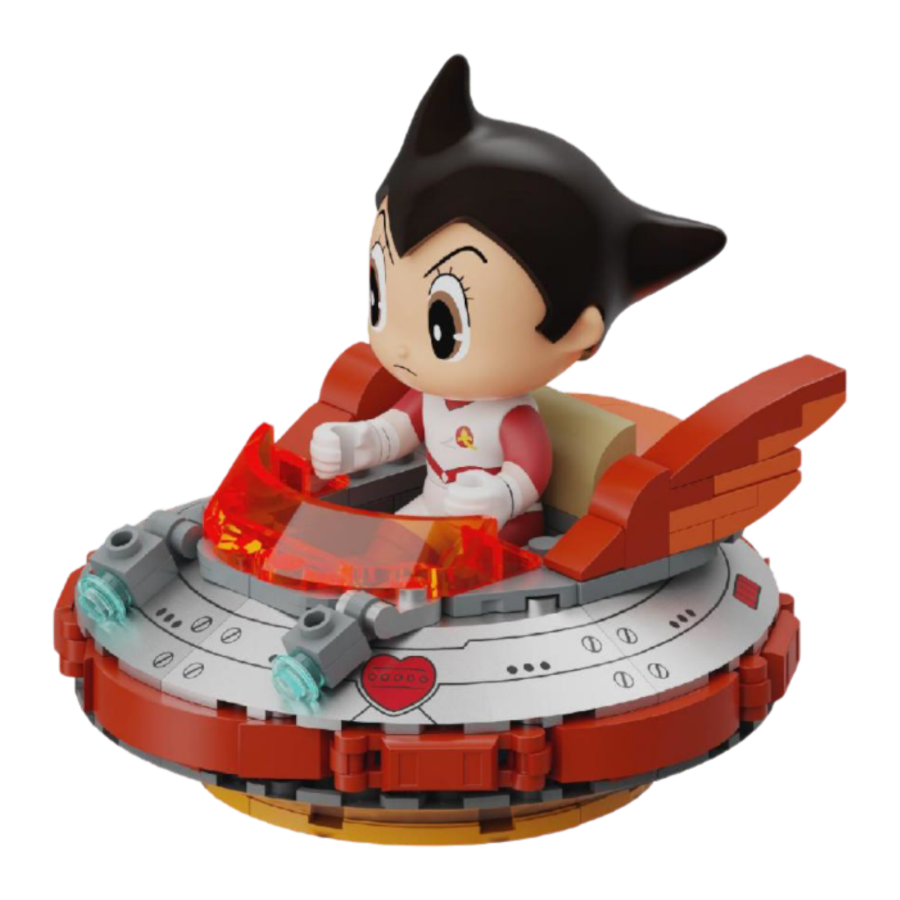 Astro Boy - Astro Boy in UFO Construction Set (125 Piece Kit)