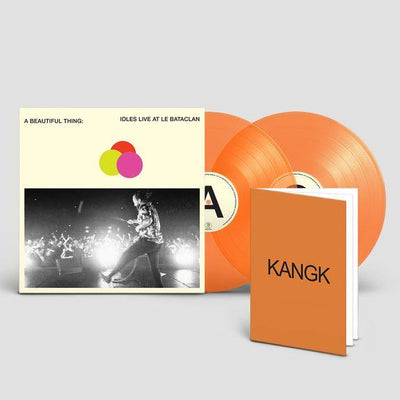 Idles -  A Beautiful Thing: IDLES Live at Le Bataclan Limited Edition Clear Neon Orange Coloured Vinyl 2LP