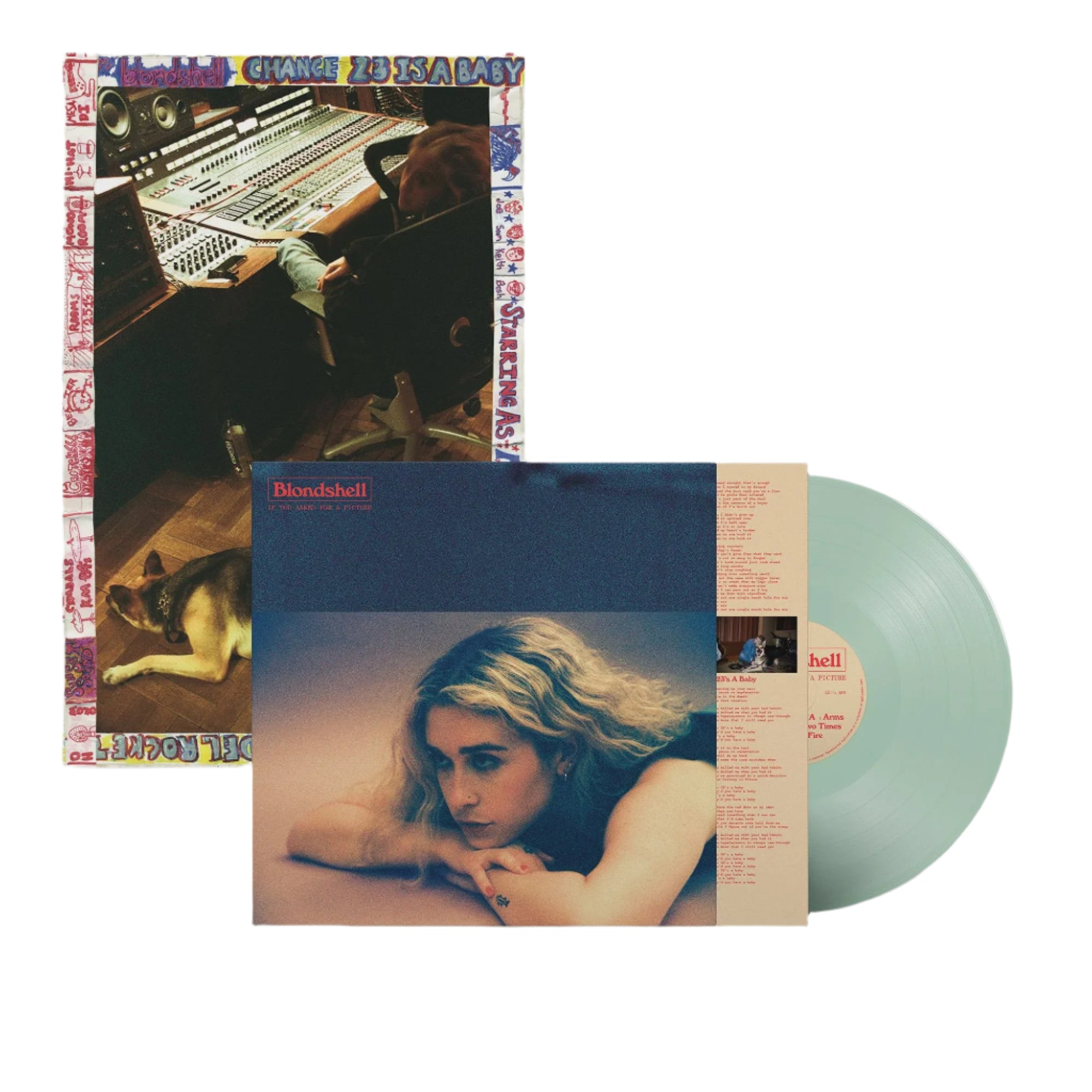 Blondshell - If You Asked For A Picture Coke Bottle Coloured Vinyl LP