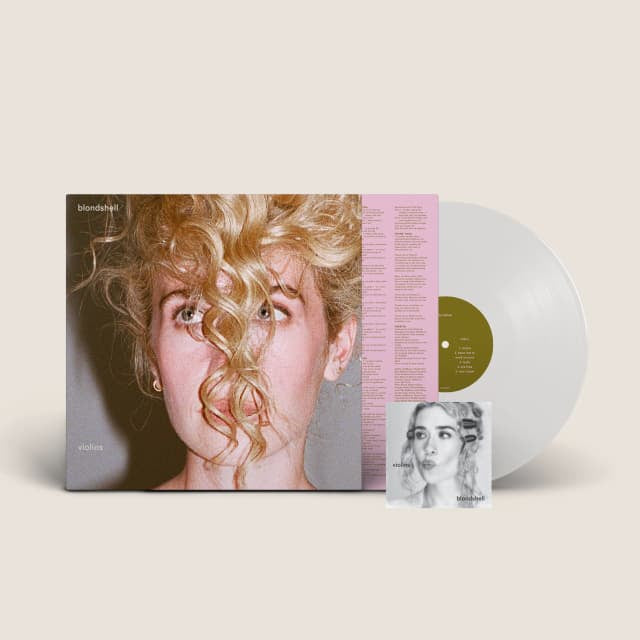 Blondshell - Violins Indie Exclusive Clear Coloured Vinyl LP