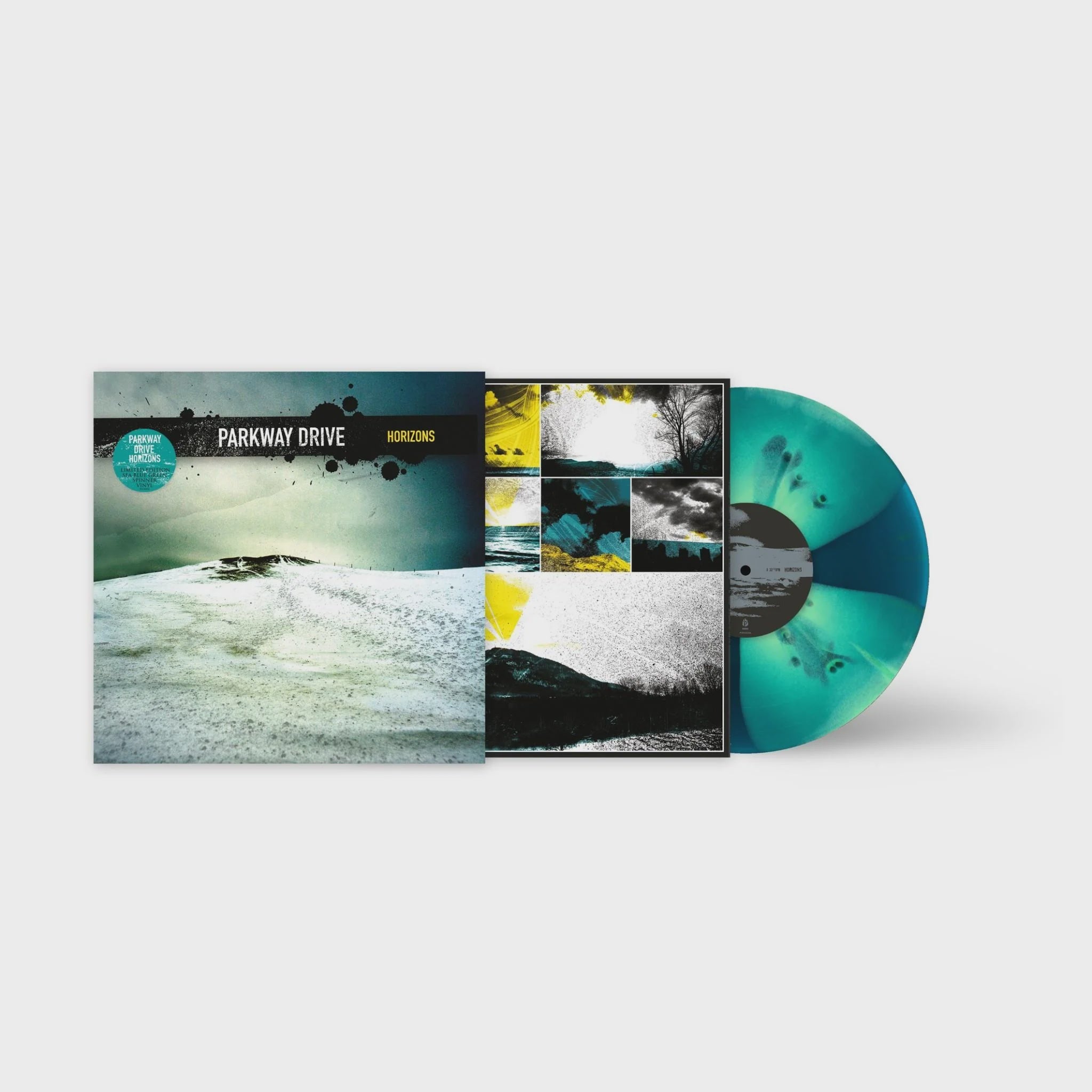Parkway Drive - Horizons Sea Blue Green Spinner Coloured Vinyl LP