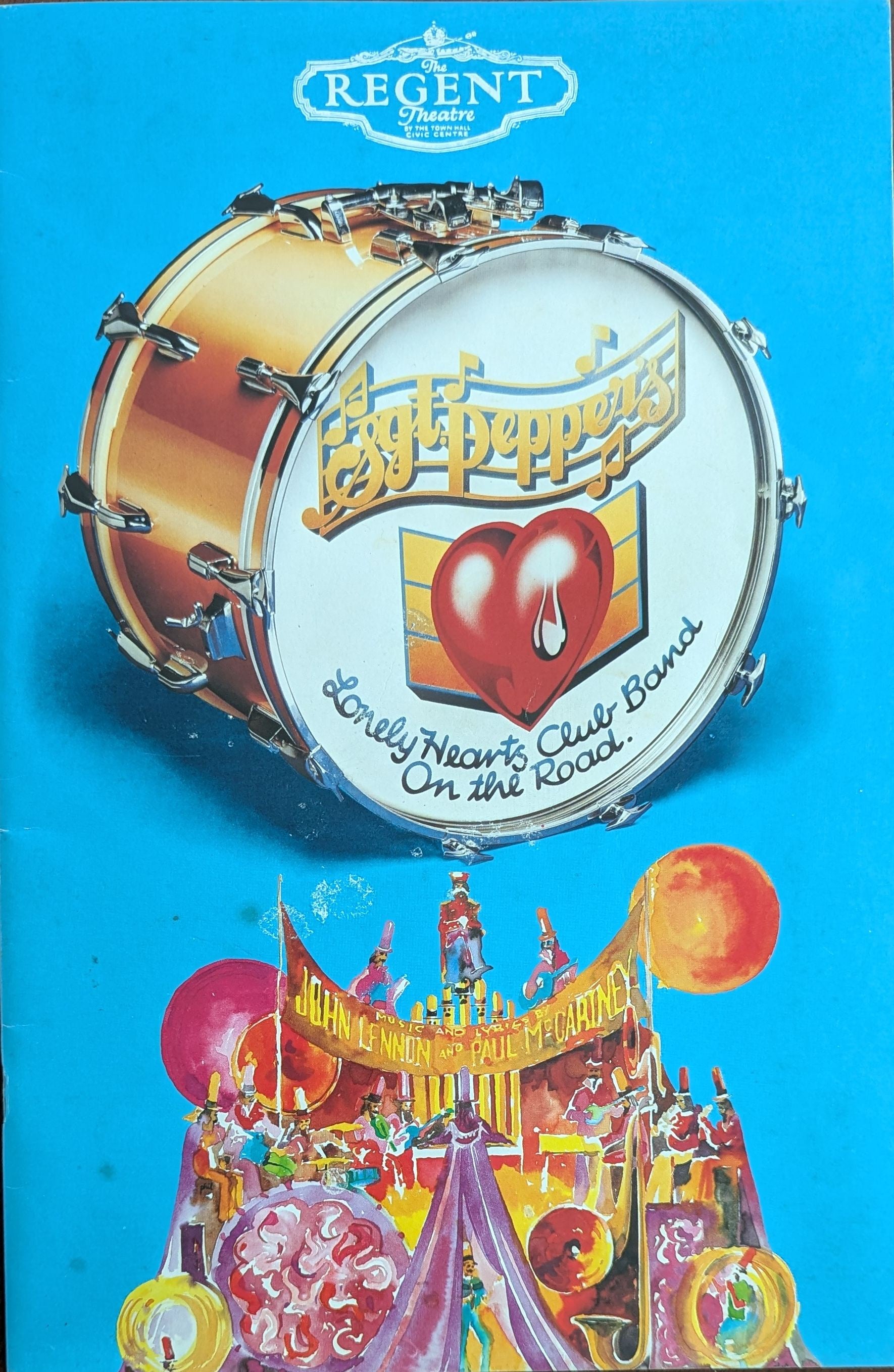 Beatles - Sgt Peppers Lonely Hearts Club Band On The Road Australian Original Program