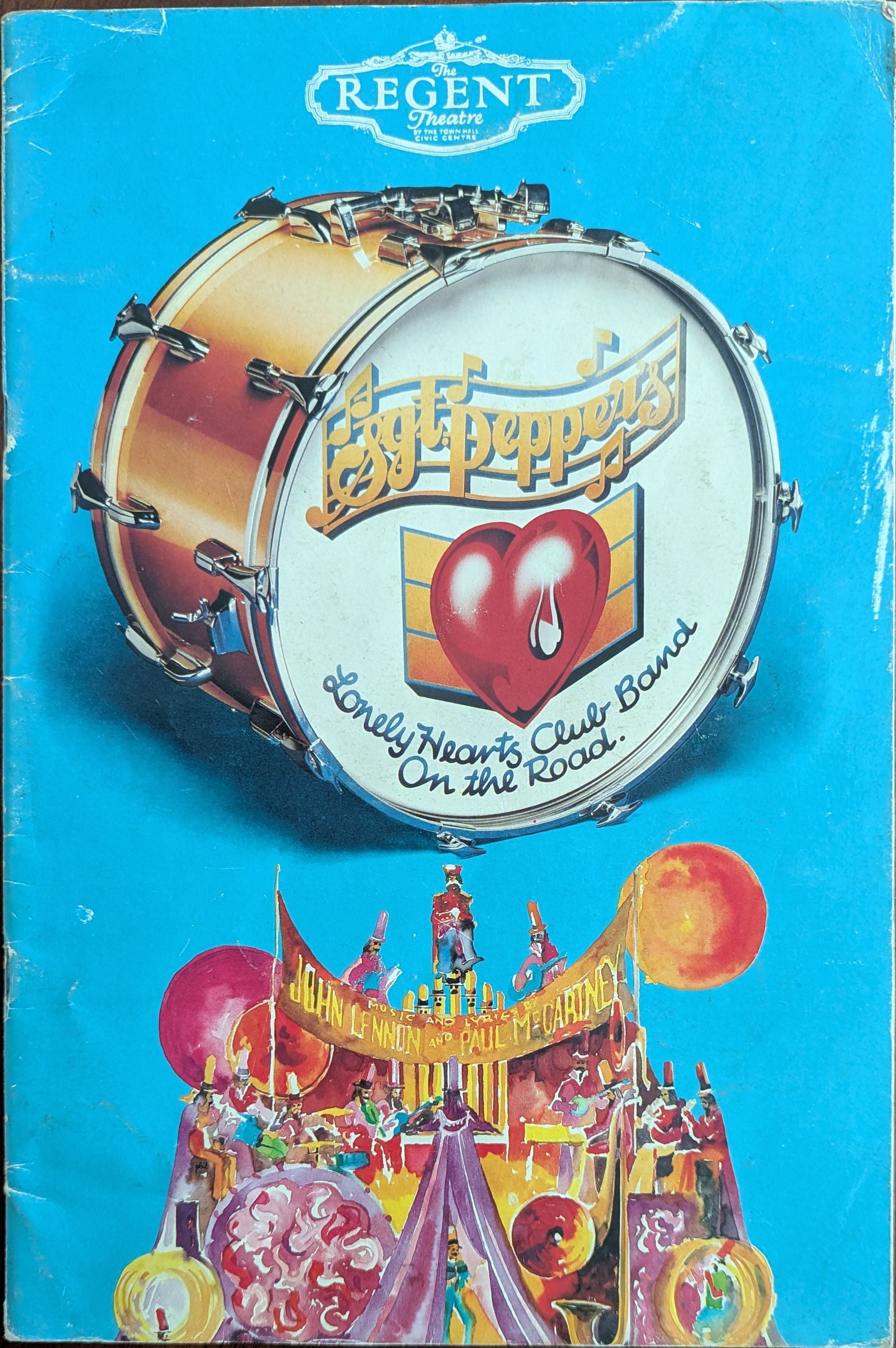 Beatles - Sgt Peppers Lonely Hearts Club Band On The Road Australian Original Program Late 70s