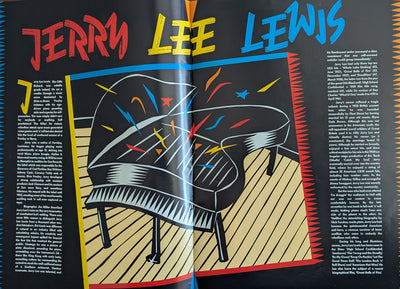 Chuck Berry, Bo Diddley, Everly Brothers, Lesley Gore & More - Legends Of Rock Tour '89 Australian Original Concert Tour Program