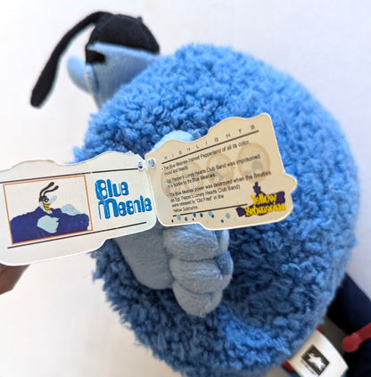 Beatles - Vintage 1999 Blue Meanie Plush Beanbag Toy