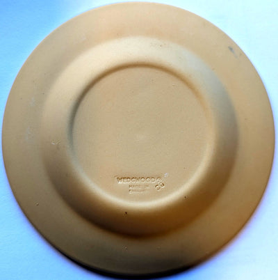 Wedgwood - Brisbane Miniature White On Cane Jasper Plate Vintage Collectable