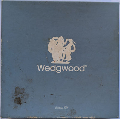 Wedgwood - Brisbane Miniature White On Cane Jasper Plate Vintage Collectable