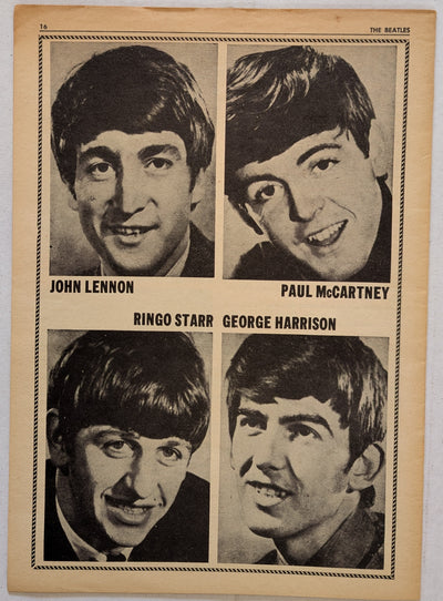 Beatles - Songs They Sing 1964 US Magazine