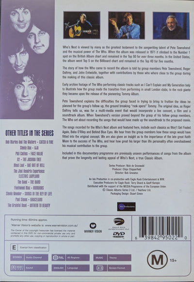 Who - Who's Next DVD