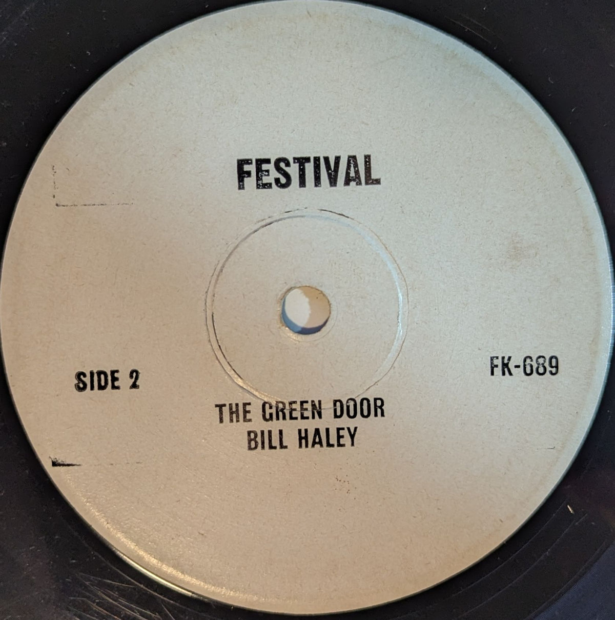 Bill Haley & His Comets - Yeah! She's Evil / The Green Door Festival Promo 7" Vinyl Single