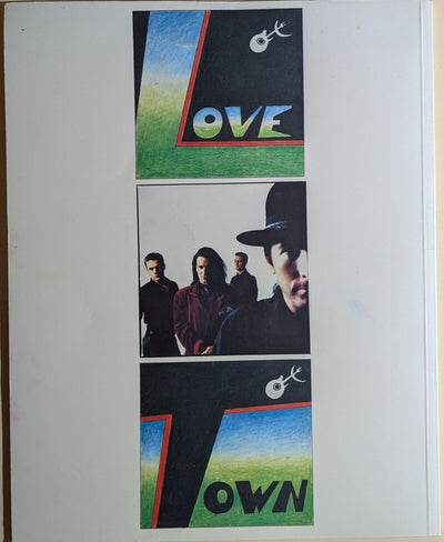 U2 - Love Comes To Town 1989 Original Concert Tour Program