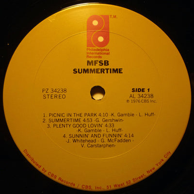 MFSB - Summertime Vinyl LP (Used)