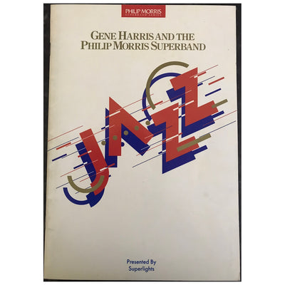 Gene Harris And The Philip Morris Superband - Jazz 1989 Australia Original Concert Tour Program