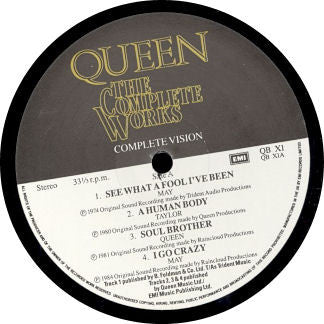 Queen - The Complete Works Box Set Limited Edition Remastered Vinyl 14LP (Used)