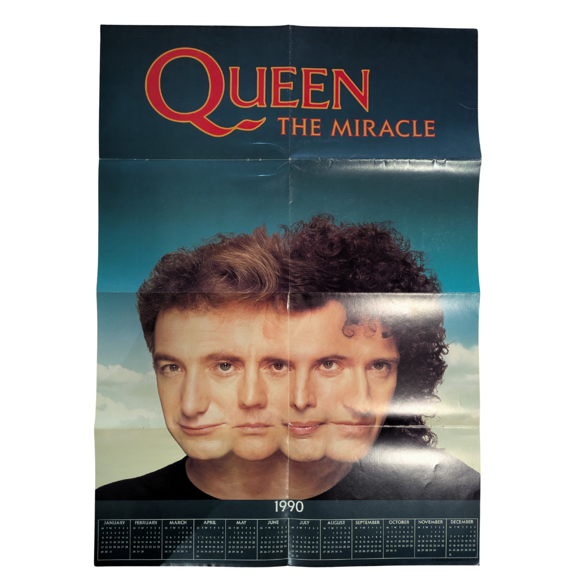 Queen - 'The Miracle' Vintage Poster
