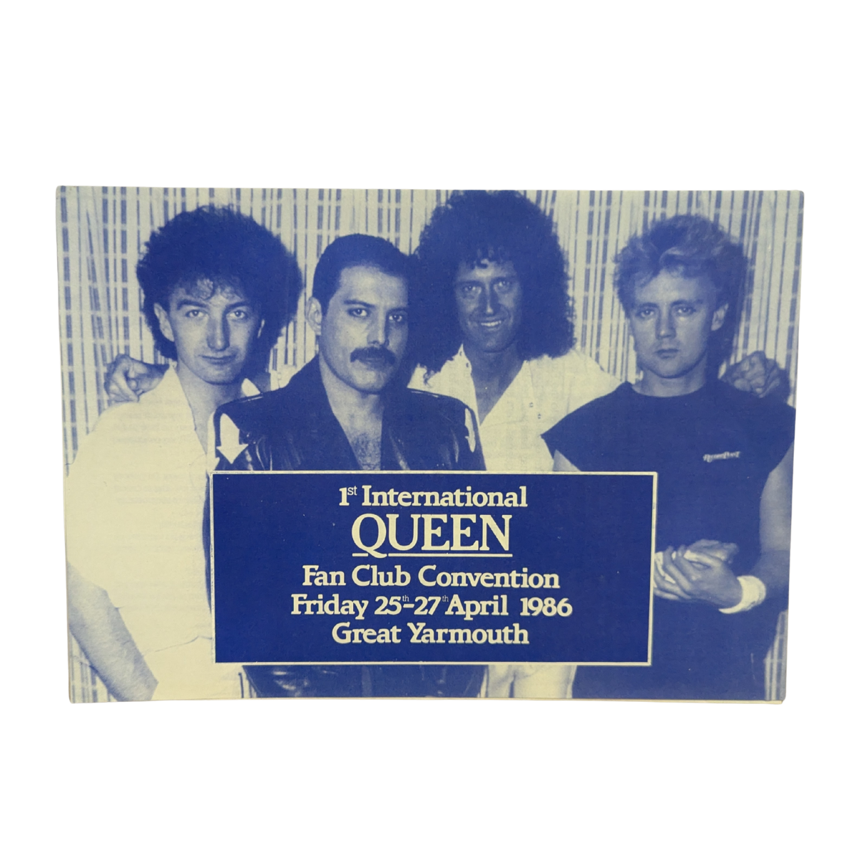 Queen - 1st International Fan Club Convention Set (1986) 2 Pieces