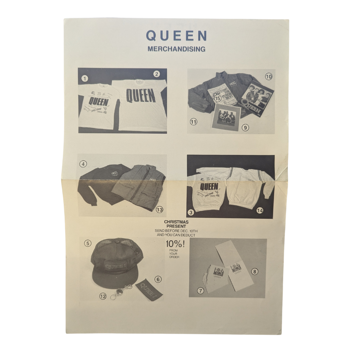Queen - Official International Fan Club Membership Set Circa 1980s