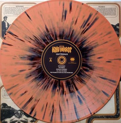 King Parrot – Ugly Produce Black & Orange Splatter Vinyl LP