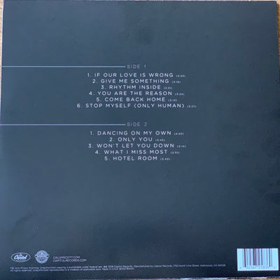 Calum Scott ‎– Only Human Vinyl LP (Used)