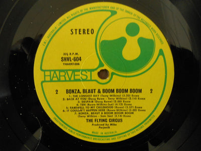Flying Circus – Bonza, Beaut & Boom Boom Boom Vinyl LP (Used)