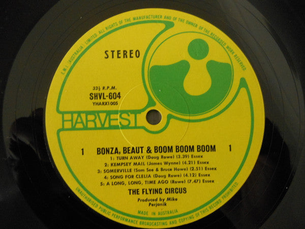 Flying Circus – Bonza, Beaut & Boom Boom Boom Vinyl LP (Used)