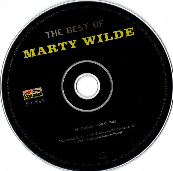 Marty Wilde – The Best Of Marty Wilde CD