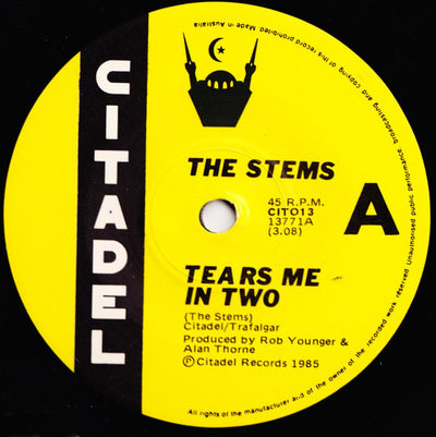 Stems – Tears Me In Two 7" Vinyl Single (Used)