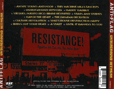 Anti-Flag – Underground Network CD