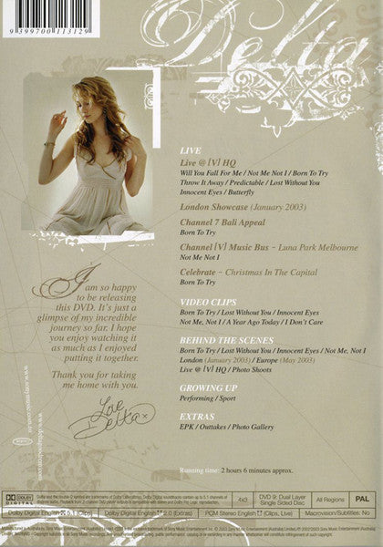 Delta Goodrem – Delta DVD