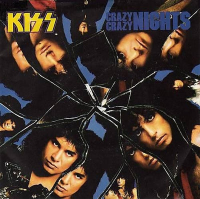 Kiss - Crazy Crazy Nights 7" Vinyl Single (Used)