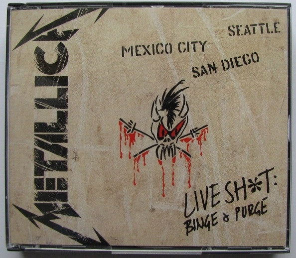 Metallica - Live Sh*t: Binge & Purge Box Set 3CD + 2DVD