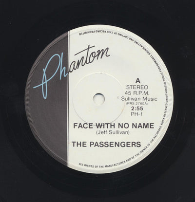 Passengers – Face With No Name 7" Vinyl Single (Used)