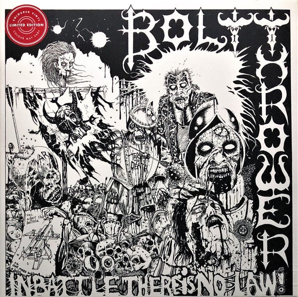 Bolt Thrower - In Battle There Is No Law! Clear/Grey/Black/White Splatter Coloured Vinyl LP (Used)